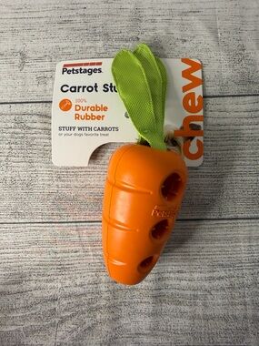 Petstages Carrot Stuffer Chew Toy for dogs